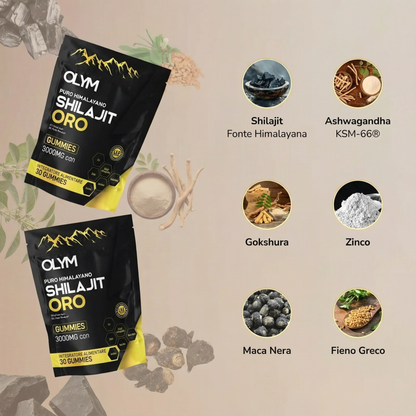 OLYM™ Pure Shilajit Gummies – Now with 6-in-1 Support
