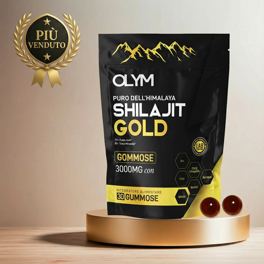 OLYM™ Pure Shilajit Gummies – Ora con supporto 6-in-1